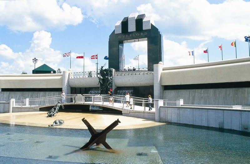 The National D-Day Memorial located in Bedford, Virginia is known for its role of a war memorial for US D-Day veterans